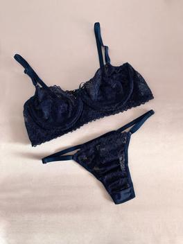 Conjunto com aro sem bojo - Anne - Rose lingerie e sex shop - Conjunto de  Lingerie - Magazine Luiza