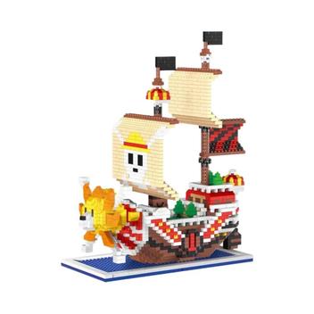 Conjunto De Blocos De Construção Micro Mini Navio De Aventura Presente ...