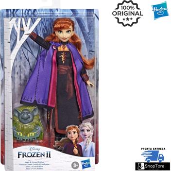 Conjunto de Bonecas Articuladas - Disney Frozen - Anna e Elsa
