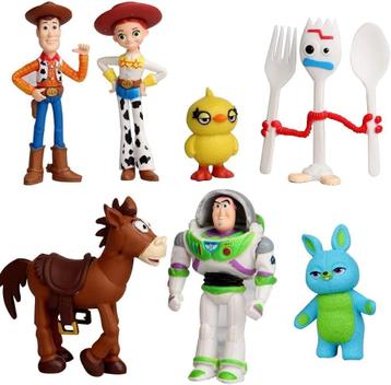 Conjunto de bonecos de ação Toy Anime Story, 7 unidades para crianças ...