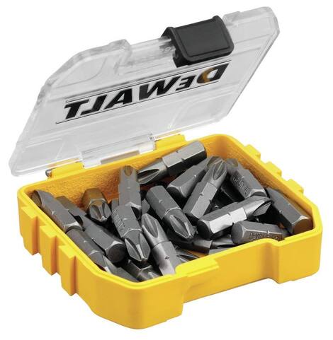 DEWALT DWAF2002B30 Bit-Set – 30-teilig, #2 Kreuzschlitz, Im ToughCase+ Aufbewahrungskoffer
