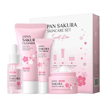 Conjunto de cuidados com a pele LAIKOU Sakura Beauty, conjuntos de