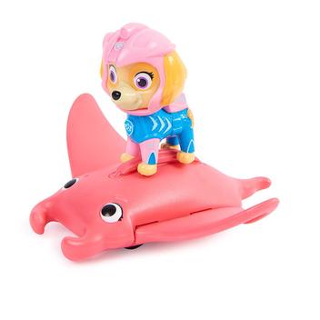 Conjunto de Figuras - Skye e Raia Manta - Aqua Pups - Patrulha Canina