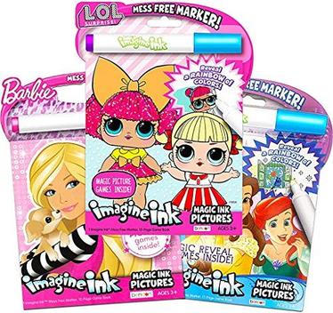 Conjunto de Livros de Colorir com Tinta M gica Princesas da