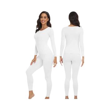 SIHOHAN Set di biancheria intima termica da donna, biancheria intima
