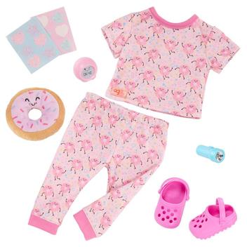 Conjunto de Roupa Our Generation Pijama Dreaming of Donuts - Candide ...