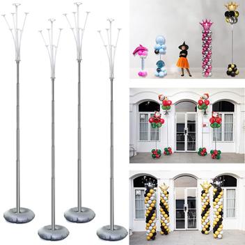 Conjunto de suporte para balões Decojoy 4 com arco ajustável de 2,7 m ...