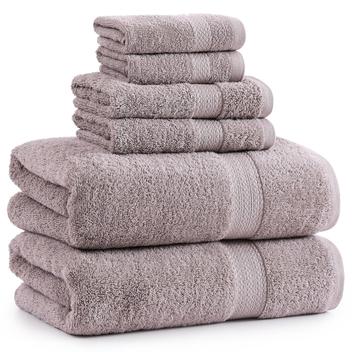 Conjunto de Toalhas de Banho LANE LINEN - 6 Peças 100% Algodão ...