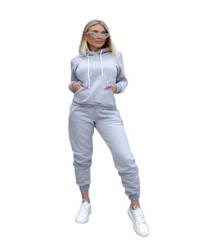 Conjunto moleton feminino canguru com capuz - Gisele Freitas - Conjunto ...