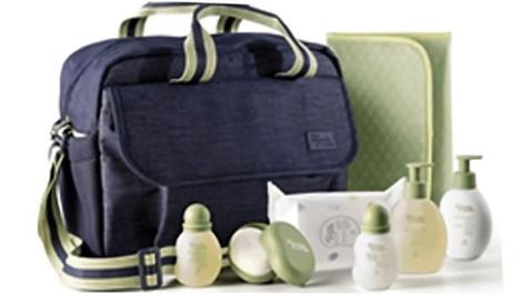 Conjunto natura mamãe bebê com bolsa trocador - Bolsa Maternidade ...