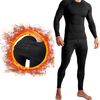 Conjunto Termico Forrado Peluciado Frio Intenso Masculino - Kit ...