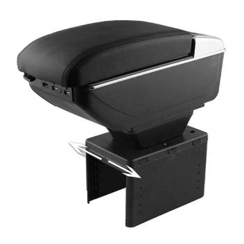 Console Central Universal Carro Camionete Entrada Usb Preto - Veon ...