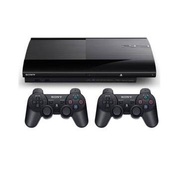 Console Novo Sony Playstation 3 Slim HD 500GB 10 JOGOS - Black Games