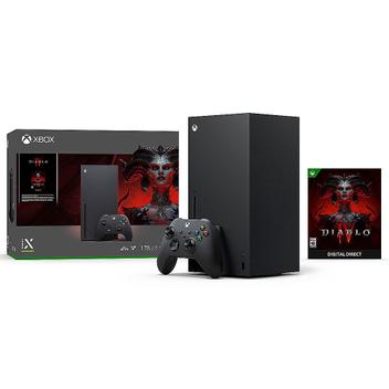 Console Xbox Series X Diablo IV Edition + Controle Sem Fio Preto