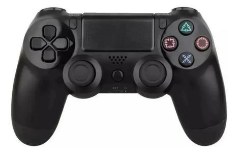 Controle Ps4 Joystick Sem Fio Wireless Recarregável Preto em