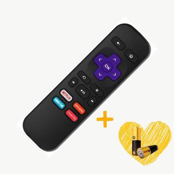 Controle Remoto Compativel Roku TV Modelos Express 3930mx 3930r 3910x ...