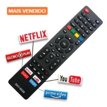 Controle remoto compativel philco smart tv - netflix /  / primevideo  / globo play - PIX - Controle Remoto para Tv - Magazine Luiza