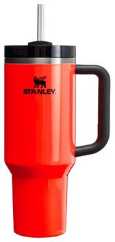 STANLEY QUENCHER H2.0 TUMBLER 2色セット Copo Stanley Quencher H2.0 com palha 1,18 L laranja neon - Copos