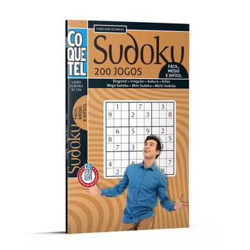 Coquetel Sudoku Fácil/Médio/Difícil - Livro 33