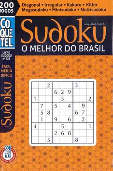 Coquetel - Sudoku - Fácil/Médio/Difícil - Livro 194 - Livros de Palavras  Cruzadas - Magazine Luiza