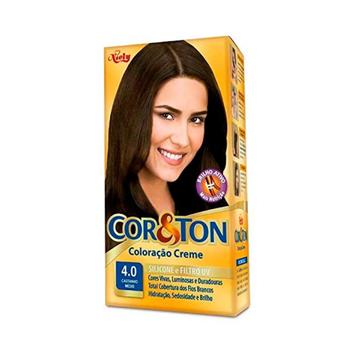 Cor E Ton 4.0 Castanho Medio - Niely - Tinta de Cabelo - Magazine Luiza