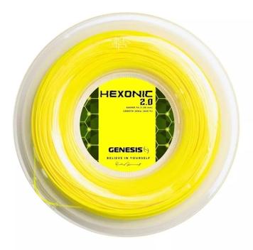 Corda Raquete Tênis Genesis Hexonic 2.0 16 1.28mm Reel 200m - Carrefour