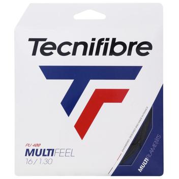 Tecnifibre 02GMULF125 Multifeel Cordage Tennis 1.25 Mm Perle - 12,20 M - Confort & Durabilité Exceptionnels