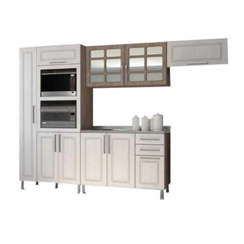 Cozinha Completa Indékes Sônia, 5 Peças, Branco, 120 cm