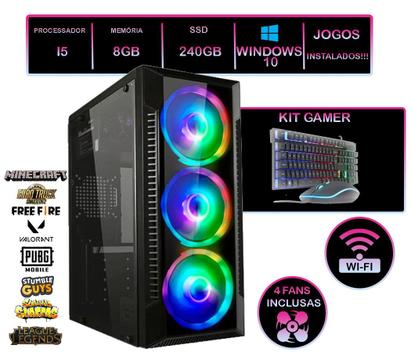 Pc Gamer Barato Intel I5 8gb Ssd 240gb Com Jogos Instalados -  MASTER.HOSTINGAMES