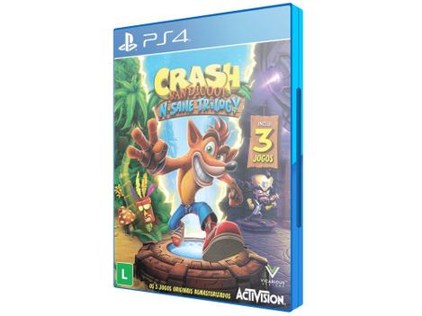 Jogo Crash bandicoot n sane trilogy PS4 em Promoção na Americanas