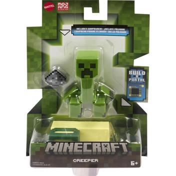 Boneco Creeper Minecraft 22cm - Mattel FVH22 em Promoção na Americanas