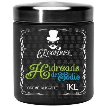 Creme Alisante Masculino El Coronel 1Kg - Alisamento de Cabelo ...