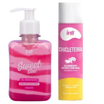 Creme Aromatizante Beijável Chiclete Deso Chicleteria Kit - Intt - Gel ...
