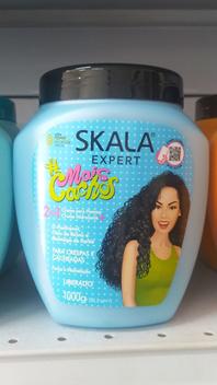 Máscara Creme Tratamento Cabelo Mais Cachos Skala Pote 1Kg - Vobella