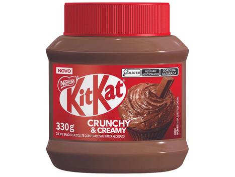 Creme de Chocolate Crunchy & Creamy Nestlé Kit Kat 330g