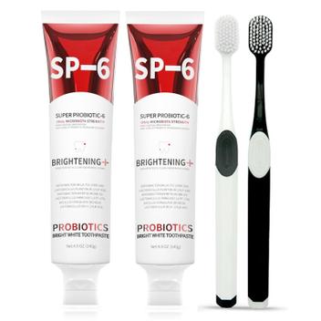 Creme Dental Fibosara Sp6 Probiótico - Branqueador 100ml - Creme e Gel ...