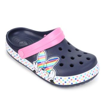 Disney minnie mouse crocs top