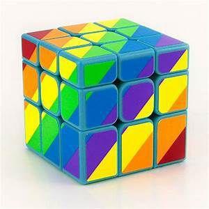 Compra online de Cubo mágico profissional de alta qualidade, 3x3x3, 5.6 cm, cubo  mágico