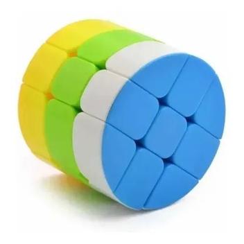 Cubo Magico 3x3x3 Qiyi Cilindro Redondo - Cubo Store - Sua Loja de