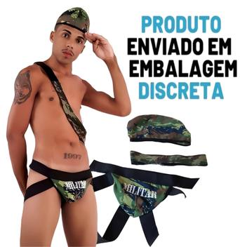 Fantasia Masculina Pirata Cueca Boxer Adulto Lingerie - Veste do 36 ao 44 -  JC Criações - Fantasia - Magazine Luiza