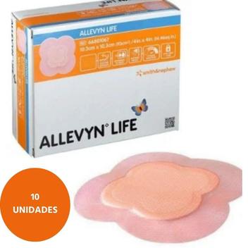 デパート 送料無料 Curativo Allevyn Smith - 10un C/ Caixa - 15,4x15,4cm Life ブレスレット・バングル