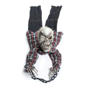 Boneco Zumbi Jack Decoração Halloween com Som e Movimento - Extra Festas