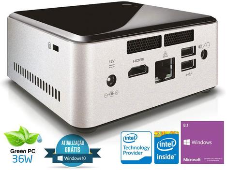 Desktop NUC INTEL Windows Ultratop CN28304500W Dual Core N2830 4GB
