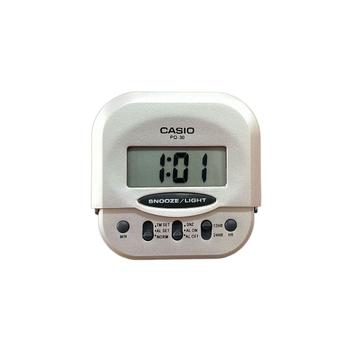 Despertador Casio PQ-30 Mini LED Alarme Soneca Precisão 60s/mês Formato ...