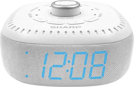 Despertador Sharp Sound Machine Alto Falante Bluetooth Caixa de