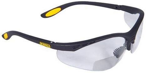 Occhiali Sicurezza DEWALT DPG59-130C Rinforzo Bifocale Rx 3.0 - Lenti Trasparenti