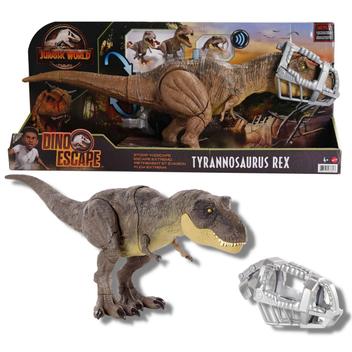 Dinossauro Articulado com Som - Tiranossauro Rex - Ataque e Devore -  Jurassic World Dominion - Mattel - Bonecos - Magazine Luiza