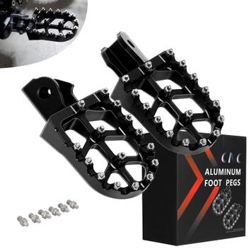 Anti-Slip Dirt Bike Foot Pegs – High-Strength Metal With Rubber