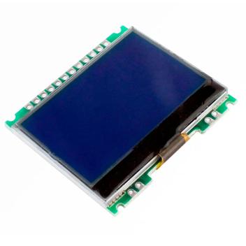 DISPLAY LCD SPI 128x64 JLX12864G-086 C/ FUNDO AZUL - Arduino