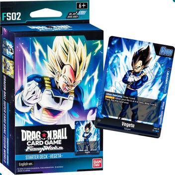 Dragon Ball Starter Deck Card Game Fs02 Vegeta Dbs Tcg Cartas